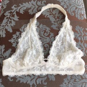 Free People Cream Bralette Size Small